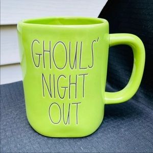 Rae Dunn Green Ghouls Night Out